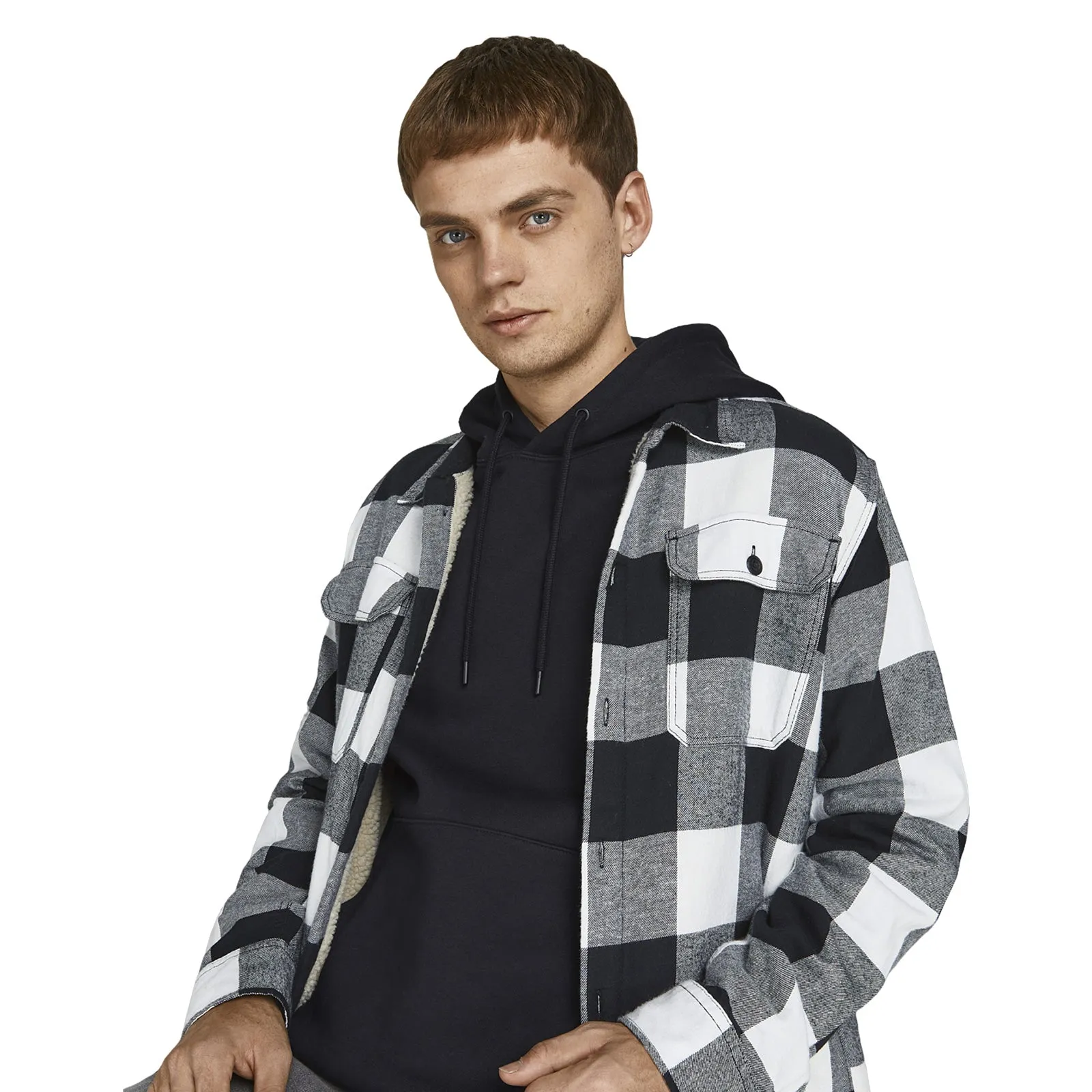 Jack & Jones Mens Bradley Sweat Hoodie