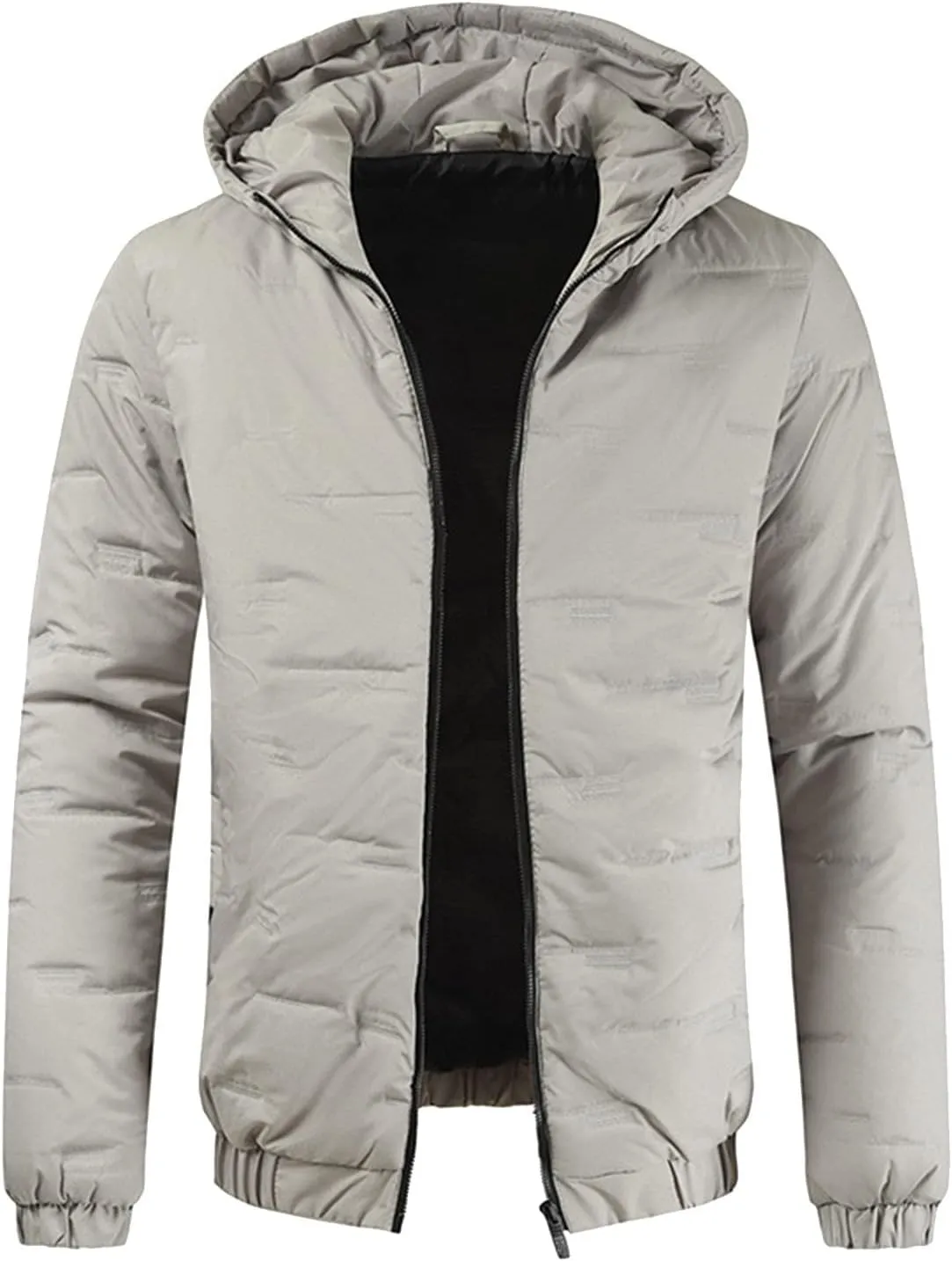 Jackets Or Men Mens Autumn And Winter Fashion Casual Solid Color Padded Warm Cotton Coat Cotton All Winter