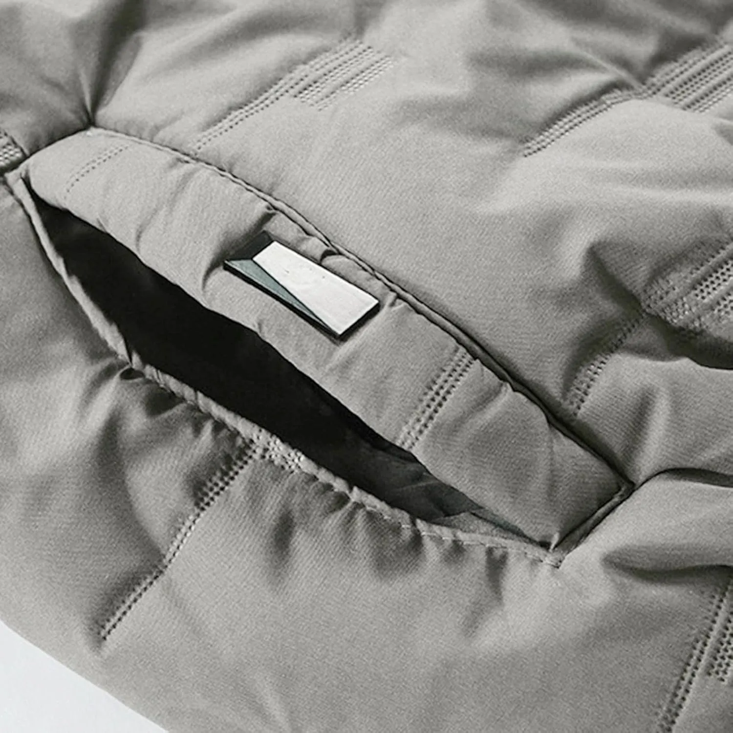Jackets Or Men Mens Autumn And Winter Fashion Casual Solid Color Padded Warm Cotton Coat Cotton All Winter