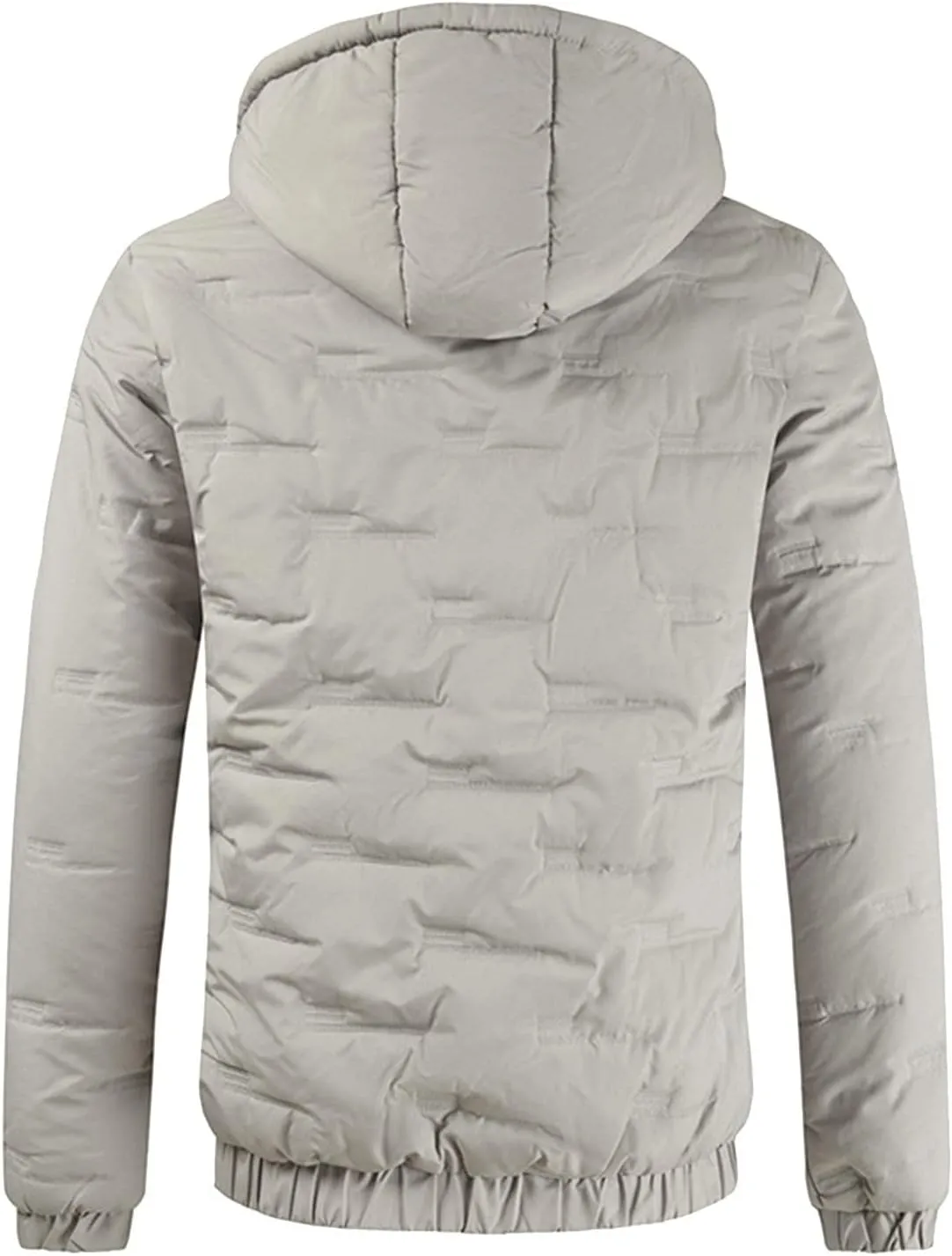 Jackets Or Men Mens Autumn And Winter Fashion Casual Solid Color Padded Warm Cotton Coat Cotton All Winter