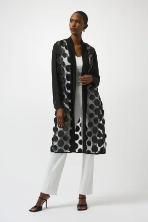 Joseph Ribkoff 3D Dot and Mesh Cover-Up