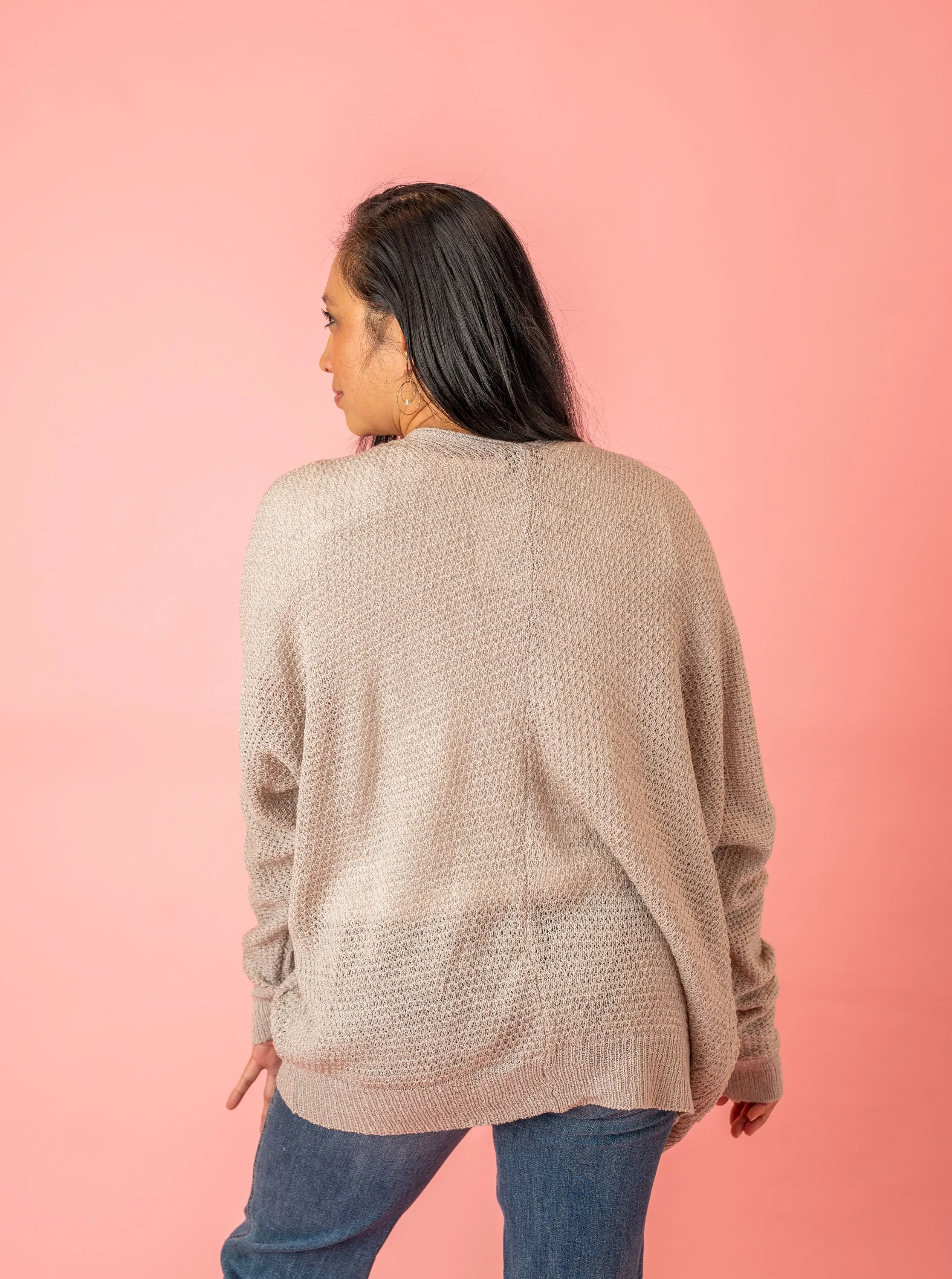 Just A Moment Knit Cardigan