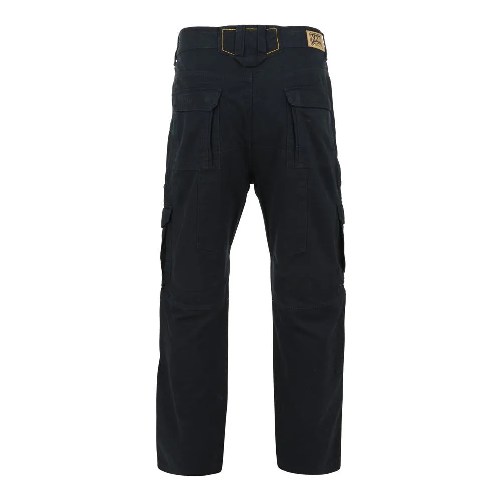 Kam Men's Big Size Heavy Duty Cargo Trousers (118) Waist 40" to 60"