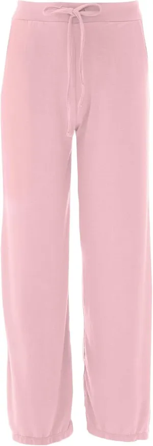 KICKEE Womens Solid Color Lounge Pants, Extra Soft Viscose from Bamboo, Comfortable Loungewear for Women