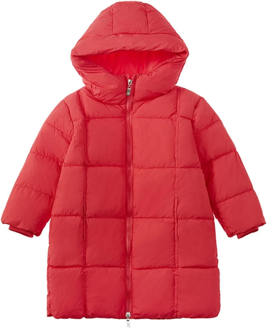 Kids Toddler Baby Girls Boys Winter Warm Thick Solid Cotton Long Sleeve Padded Jacket Coat Youth Jackets
