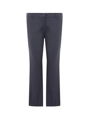 Lardini Chic Linen Blue Chino Trousers – Timeless Elegance