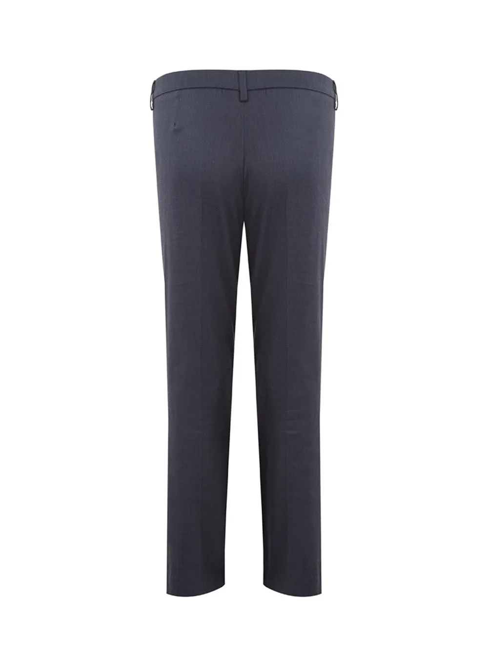 Lardini Chic Linen Blue Chino Trousers – Timeless Elegance