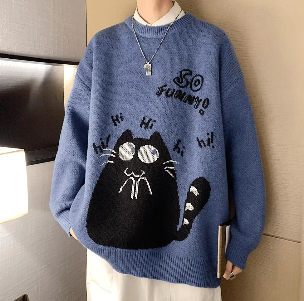 Loose Knitwear for Autumn & Winter – Casual Wild Style Sweaters
