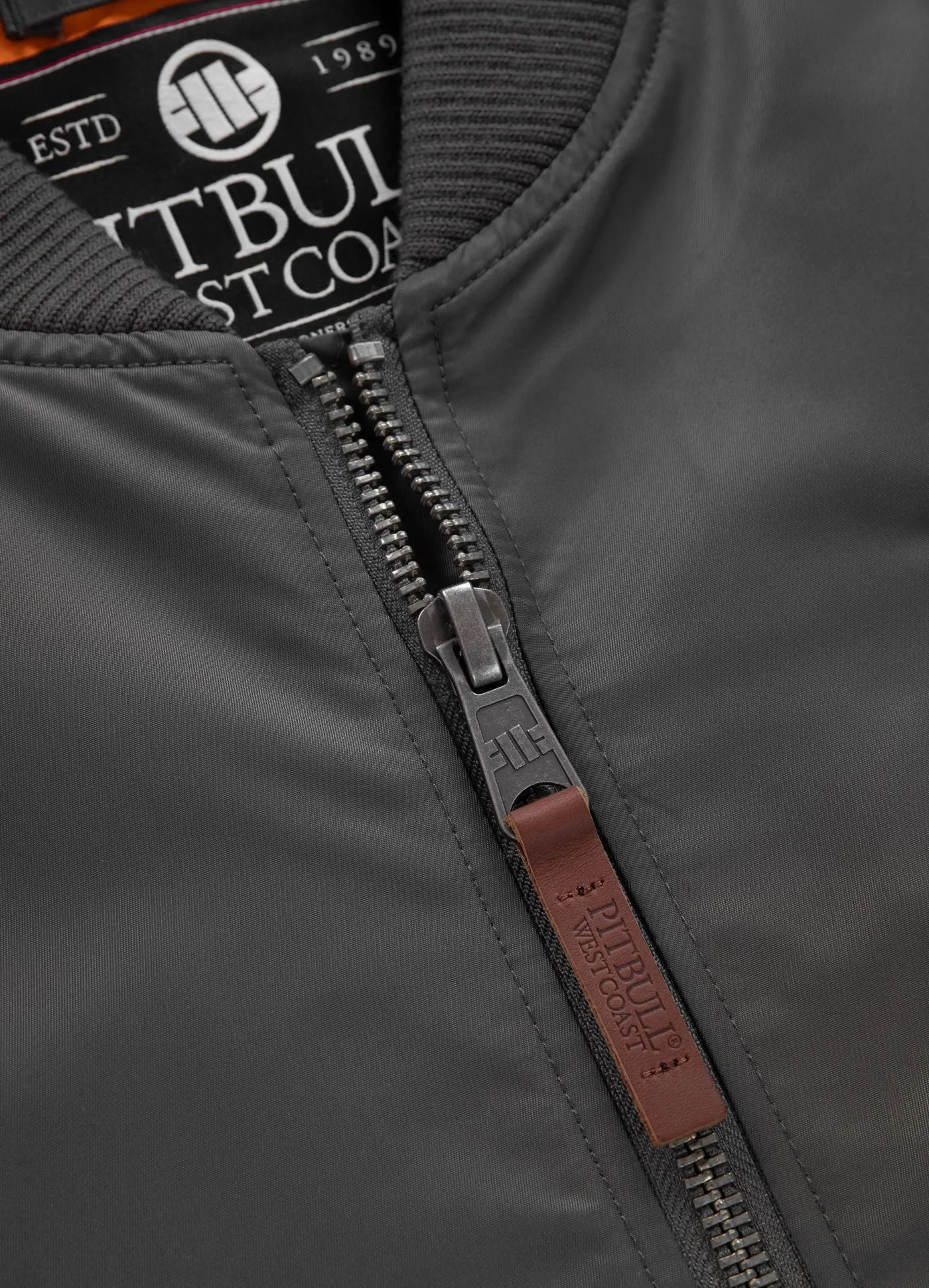MA-1 Logo Bomber Jacket - Gray