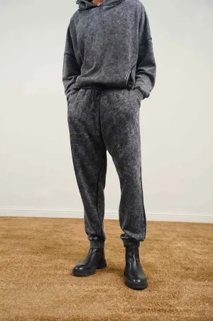 MARBLE WASH JOGGER PANTS