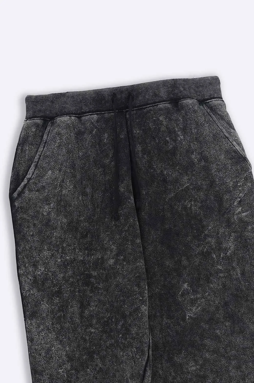 MARBLE WASH JOGGER PANTS