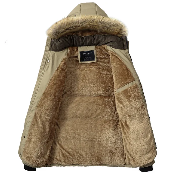 Men's Hooded Winter Warm Jacket