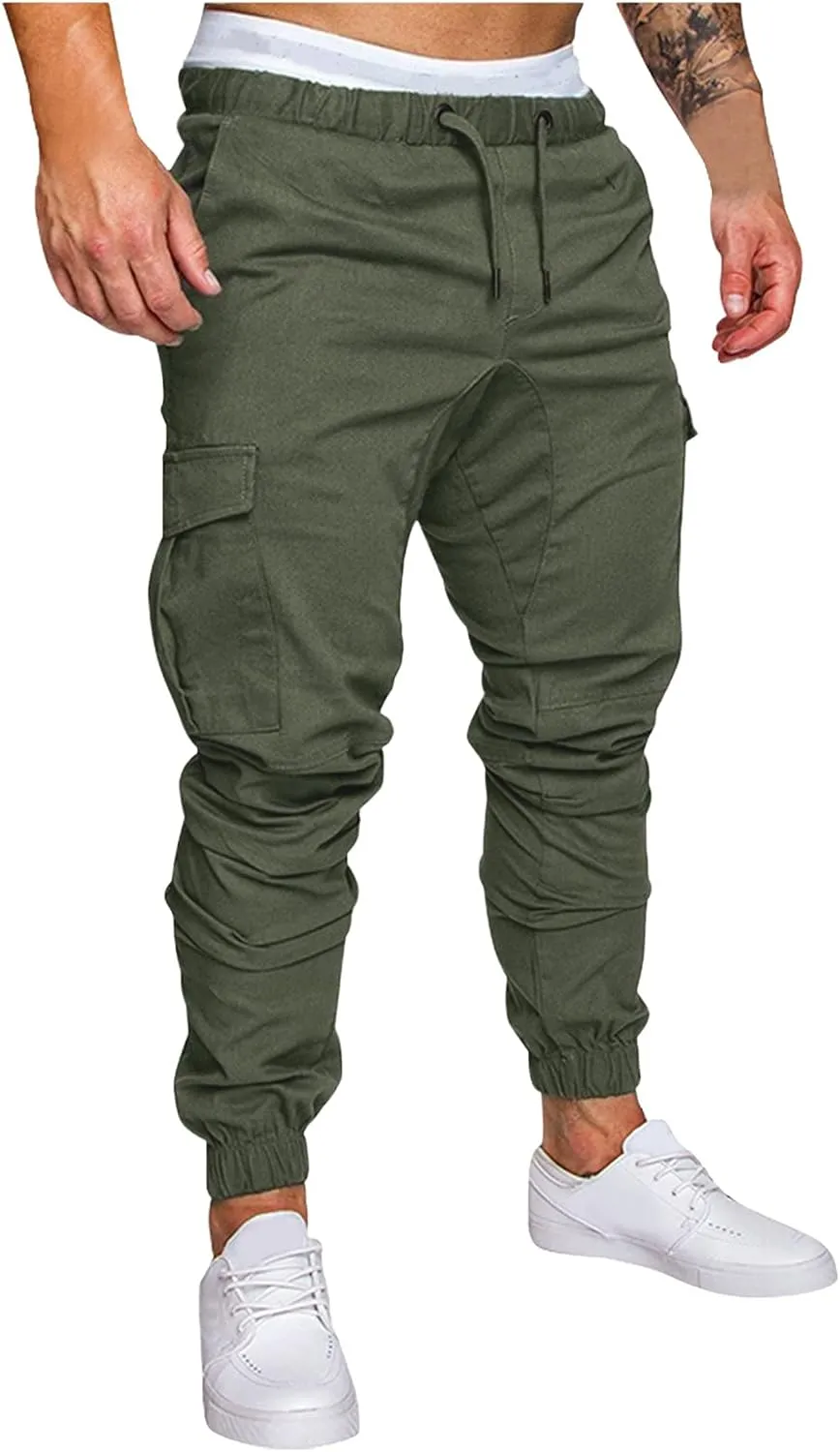 Mens Sweatpants with Pockets Active Pants Joggers Sweatpants Sweatpants Man's Pantalettes with Pockets Joggers Sports