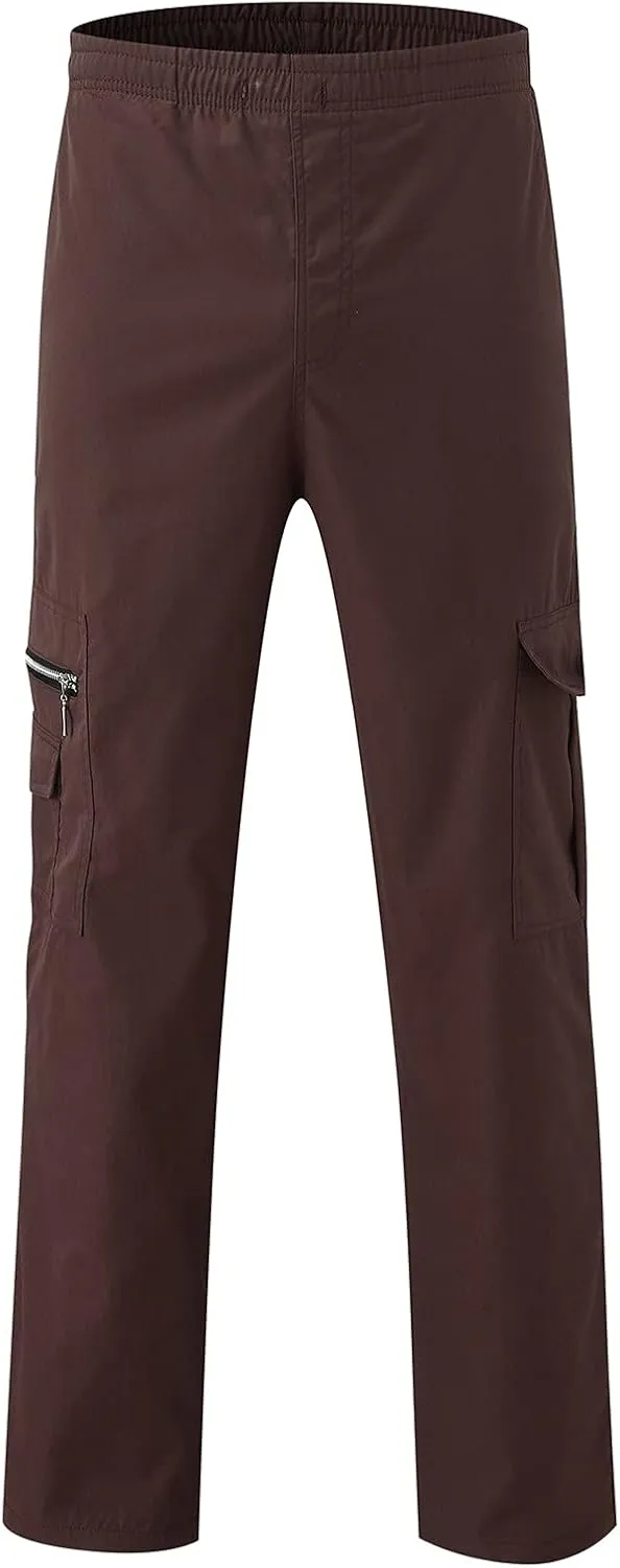 Mens Sweatpants with Pockets Big and Tall Cotton Legging Pants Sweatpants for Men Heavyweight Cargo Casual Sweatpants