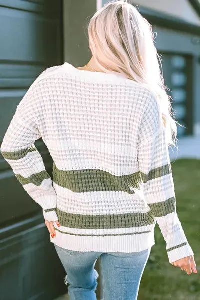 Miley Striped Cardigan