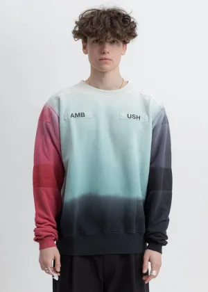 Mint Multicolor New Patchwork Sweatshirt