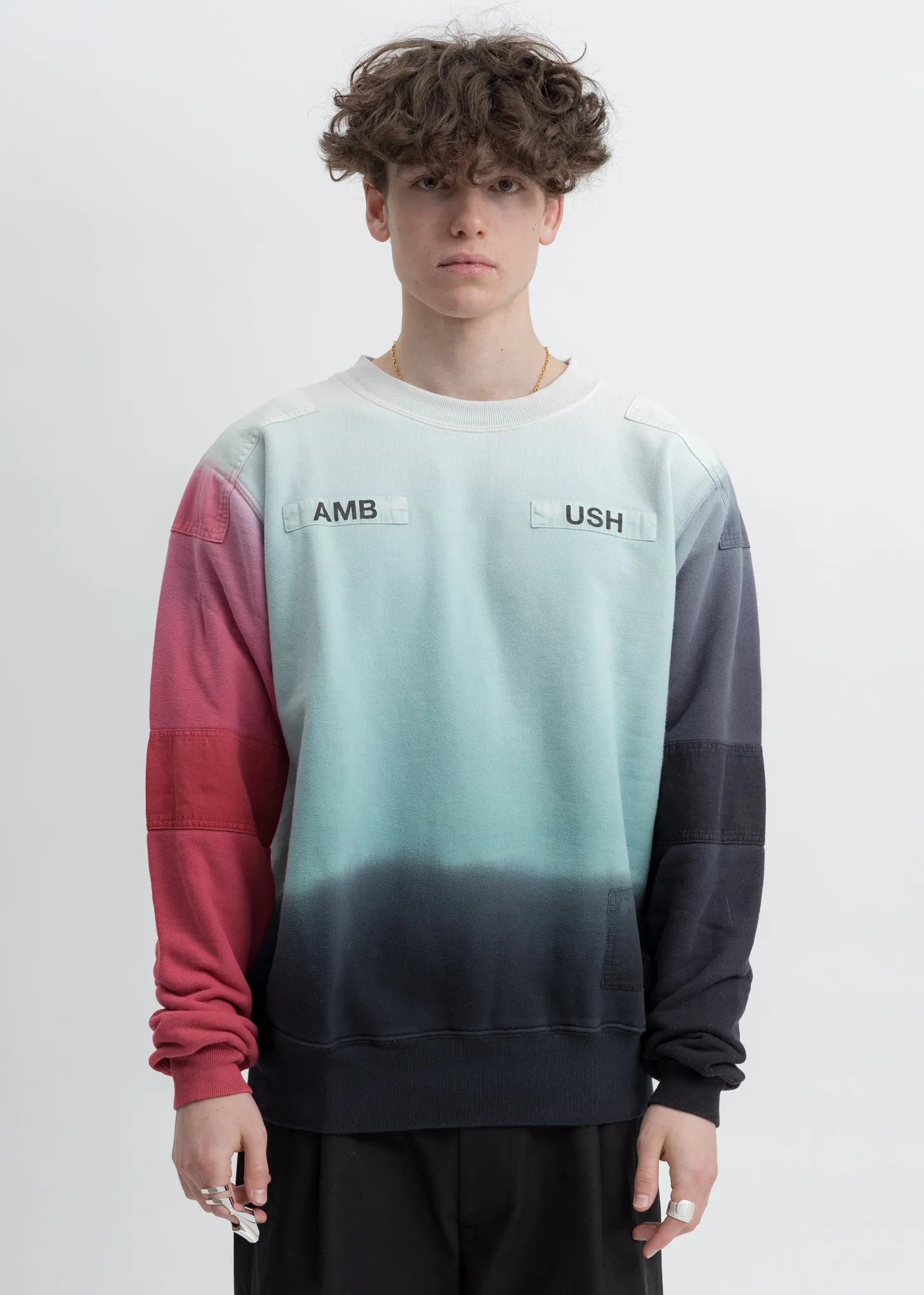 Mint Multicolor New Patchwork Sweatshirt