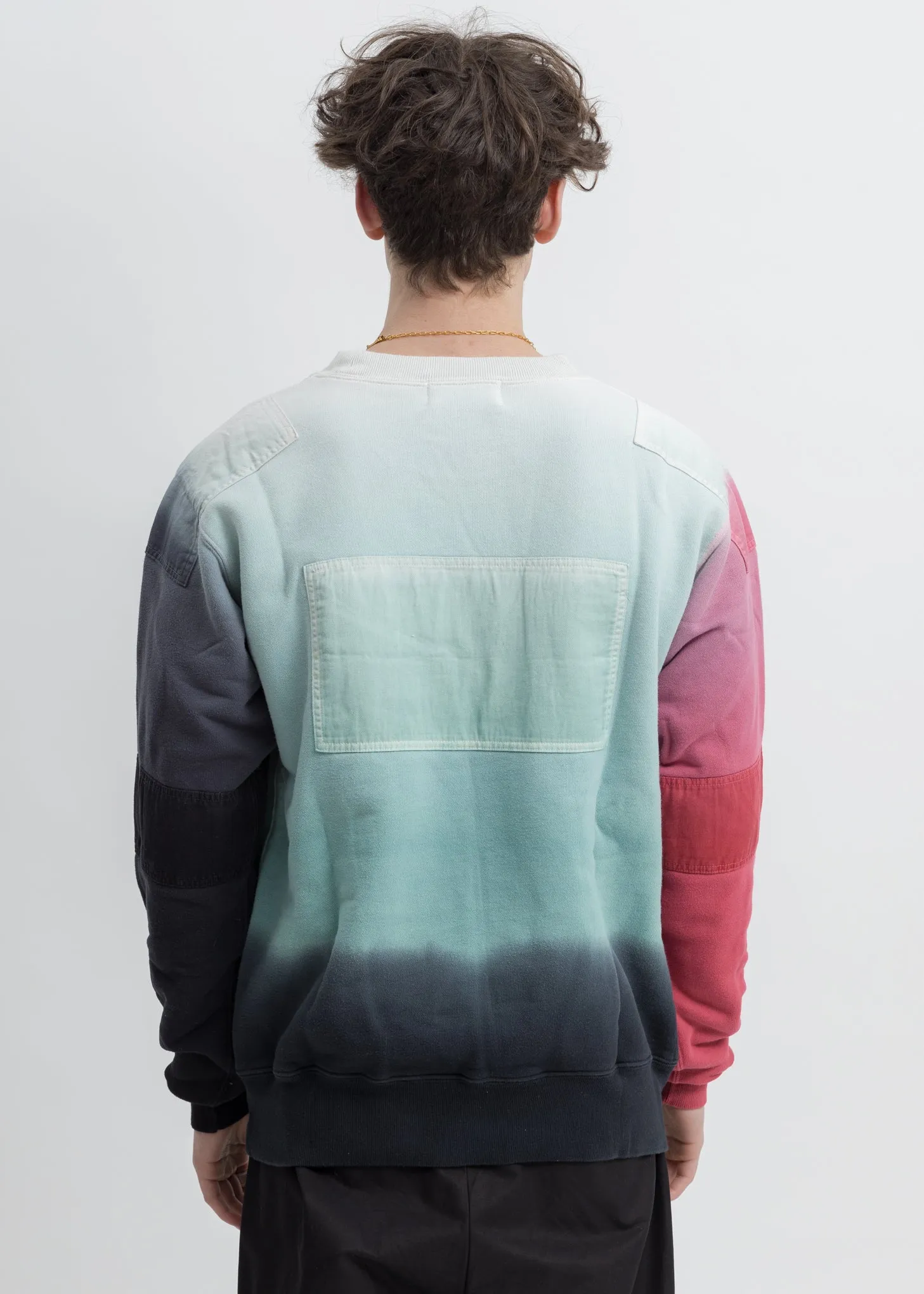 Mint Multicolor New Patchwork Sweatshirt