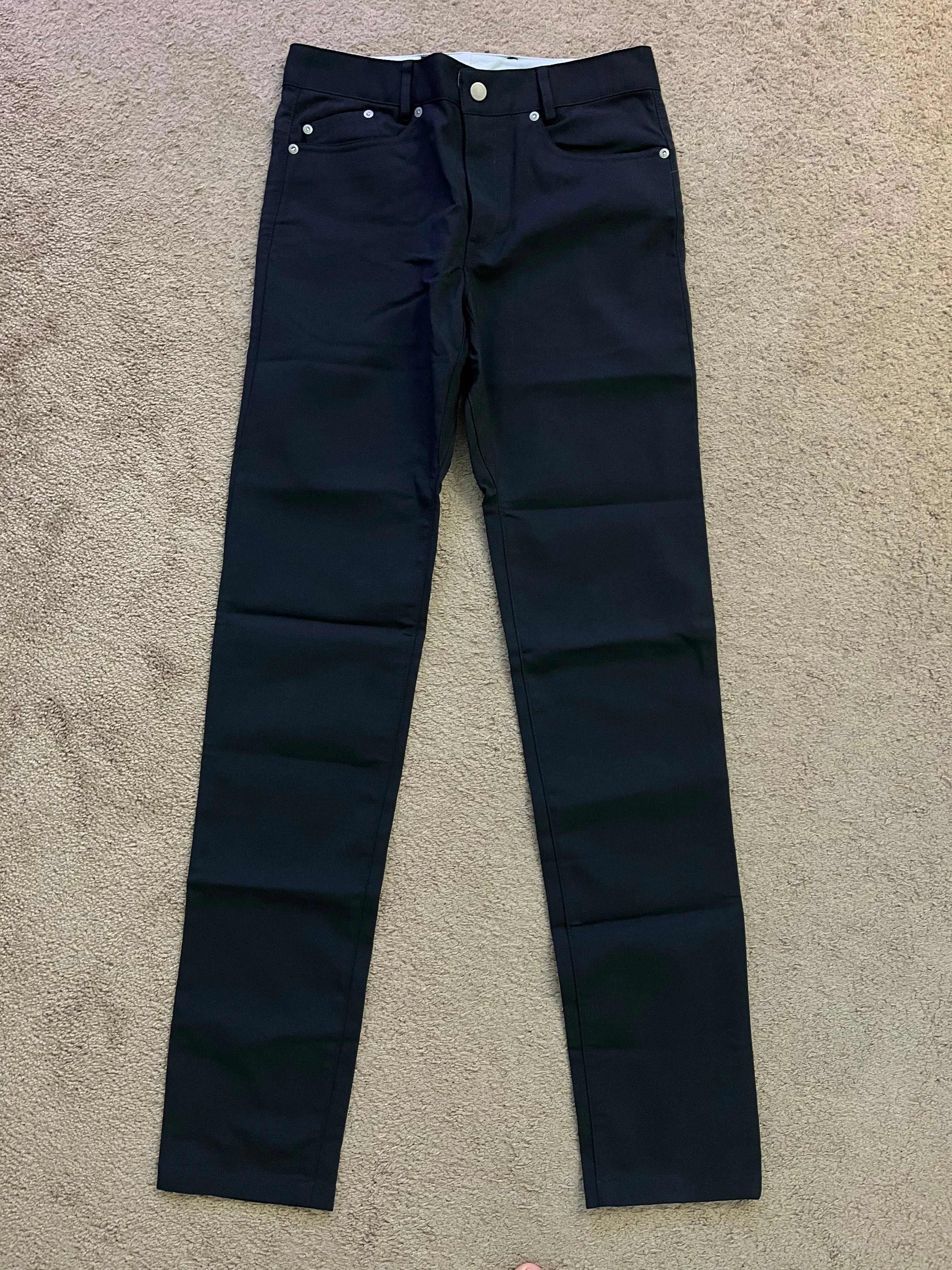 Outlier Slim Dungarees - black 31 x 35