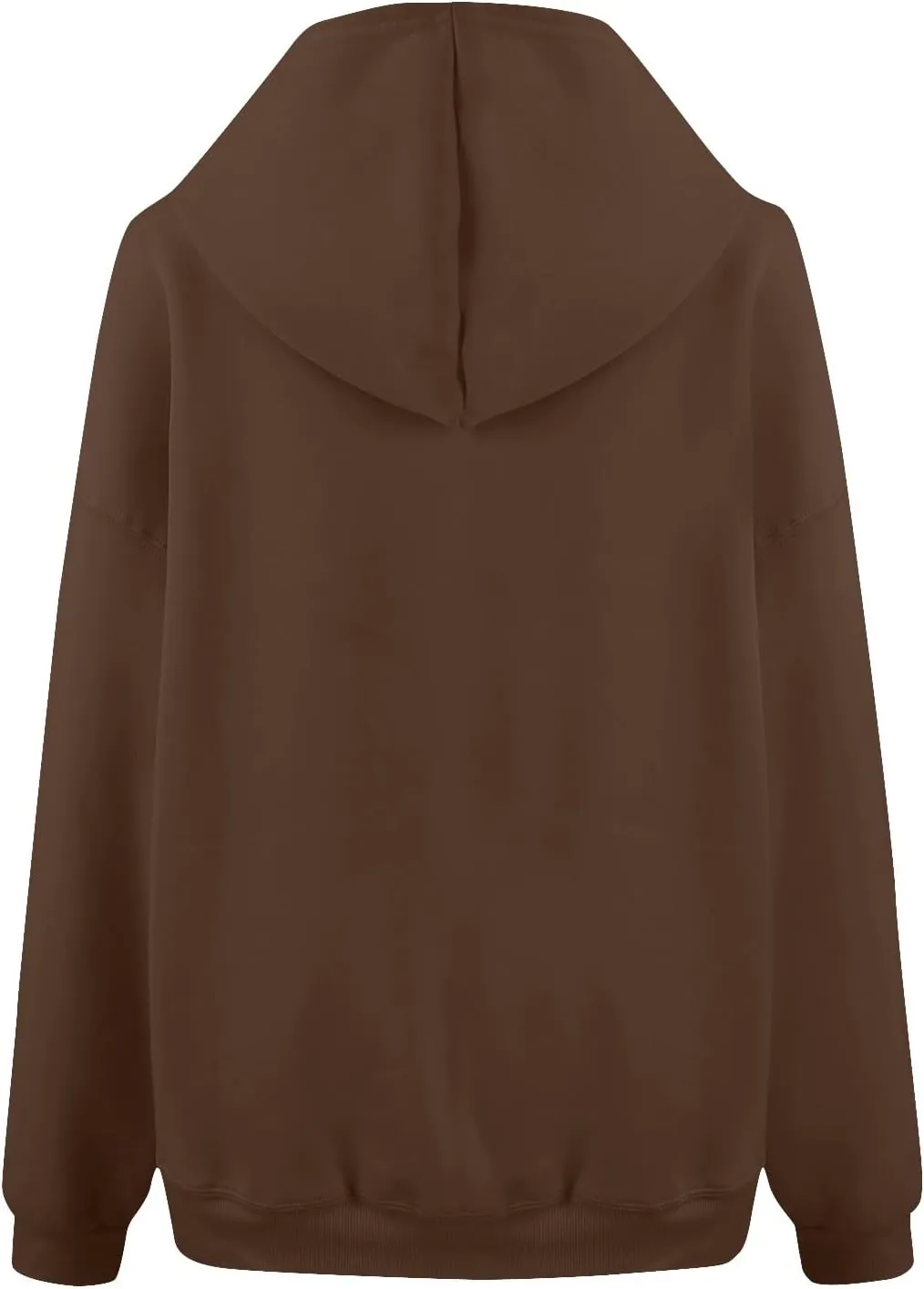 Oversized Hoodies For Women Drawstring Pullover Sweatshirt Trendy Winter Clothes Long Sleeve With Pockets