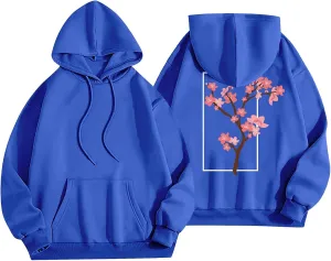 Oversized Hoodies for Women Plus Size Casual Graphic Sweatshirts Y2K Trendy Fall Pullover Top Teen Girls Clothes