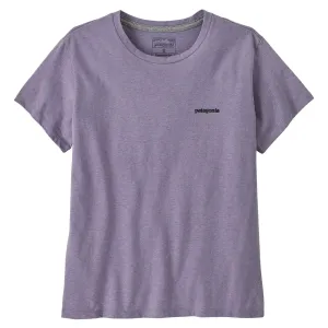 Patagonia Women's P-6 Logo Responsibili-Tee - Concrete Purple
