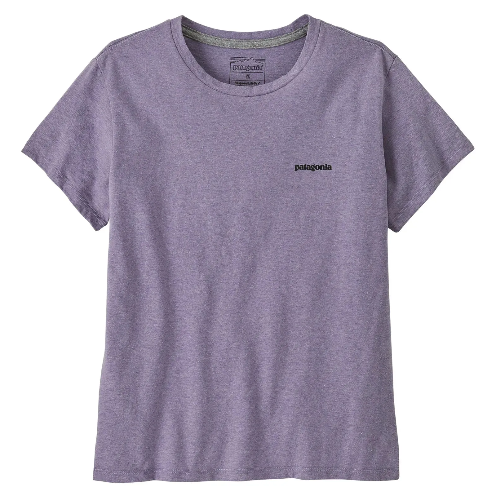 Patagonia Women's P-6 Logo Responsibili-Tee - Concrete Purple