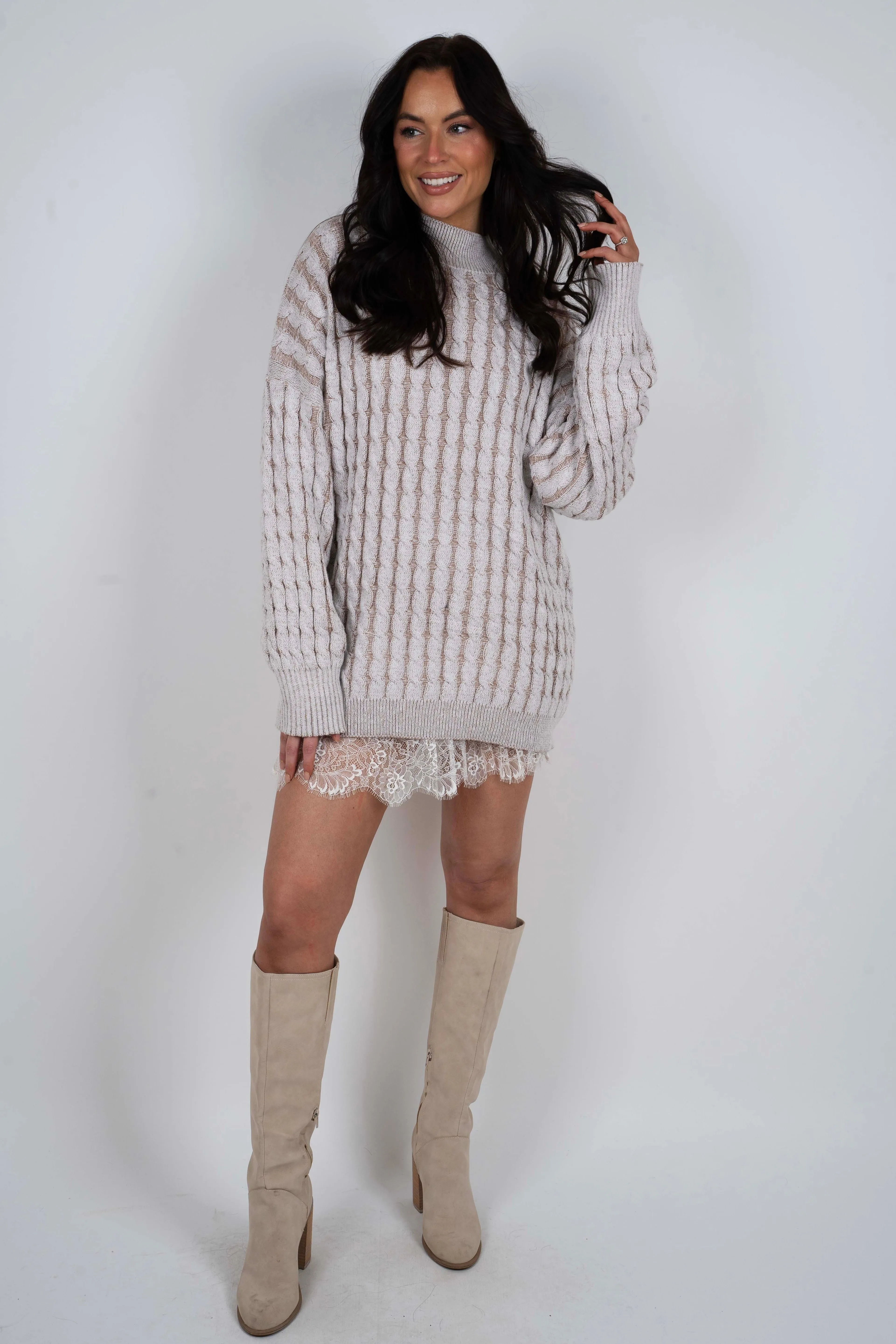 Perry Slip Skirt (White)