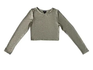 Pewter Shimmer Top
