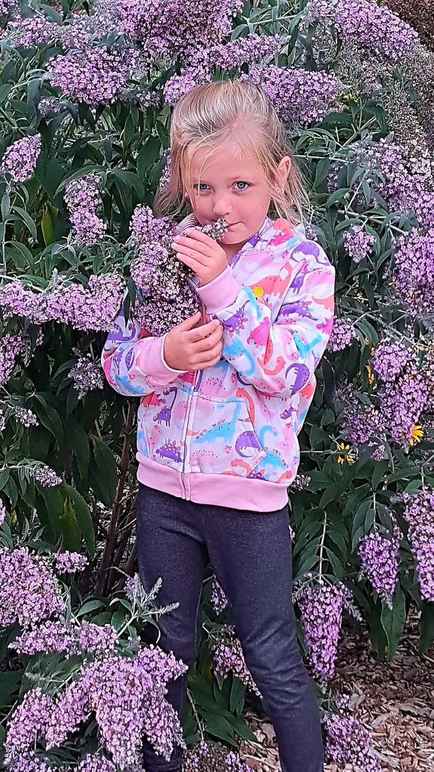 Popshion Toddler Girls Fleece Jackets Cotton Unicorn Hoodie Sweatshirt Fall Winter Zipper Coat Warm Hooded Sweater 2t-7t