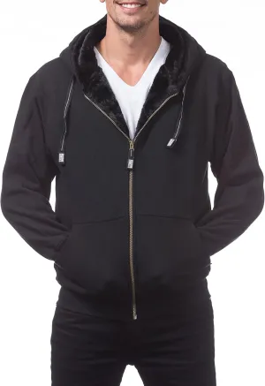 Pro Club Men's Heavyweight Pile Full Zip Hoodie