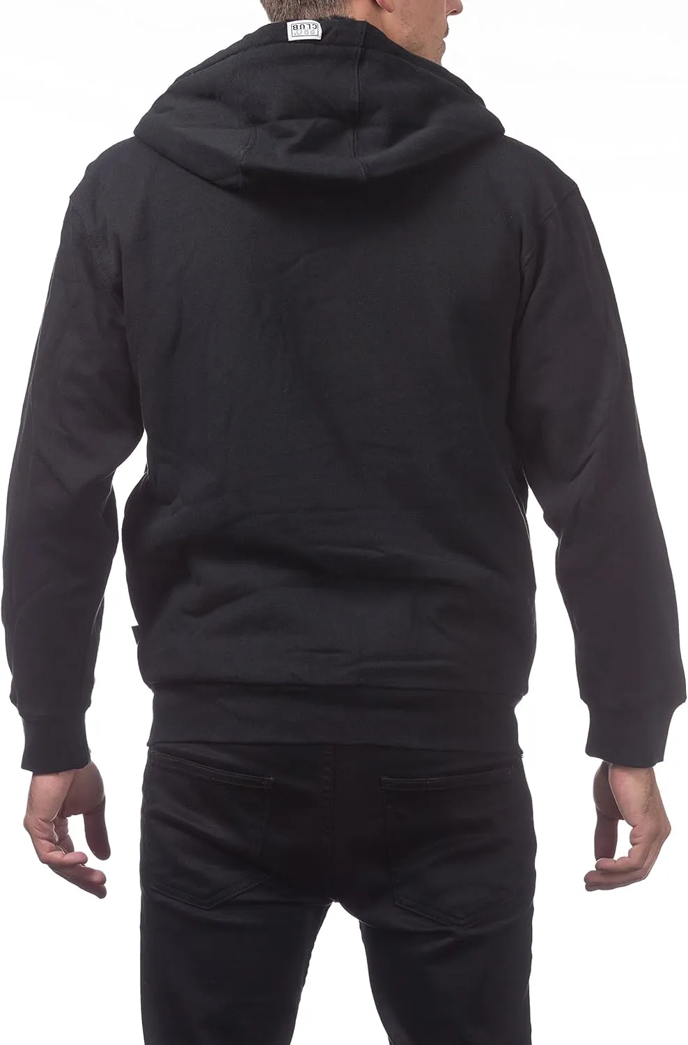 Pro Club Men's Heavyweight Pile Full Zip Hoodie