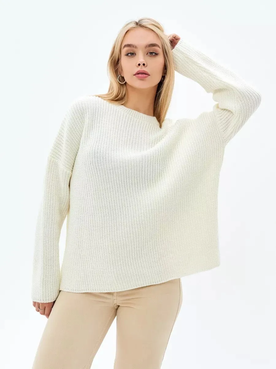 Relaxed Oversized Knit Sweater