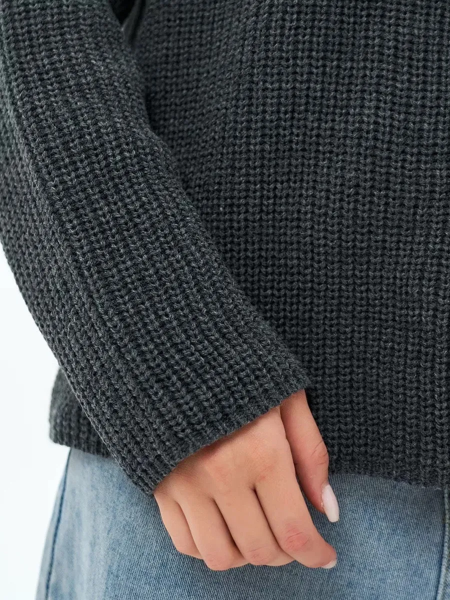 Relaxed Oversized Knit Sweater