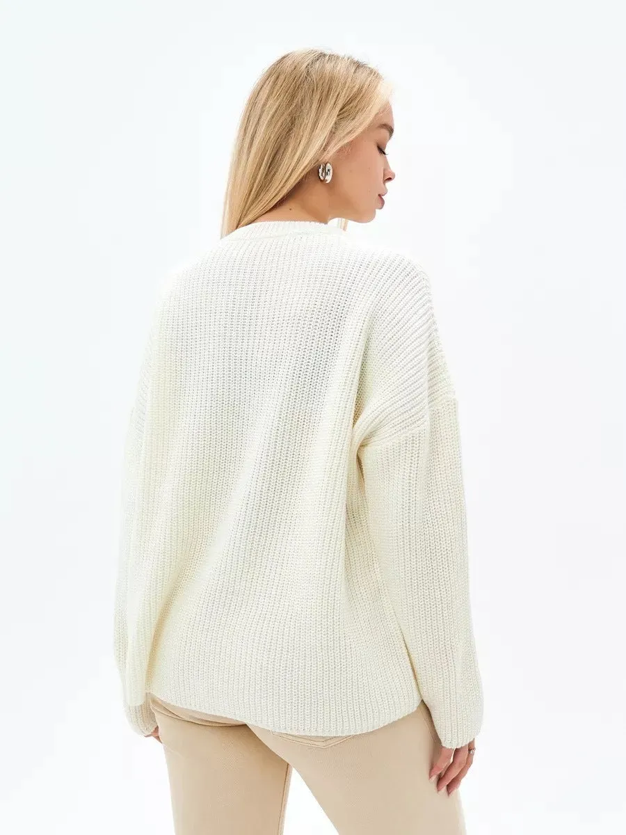 Relaxed Oversized Knit Sweater