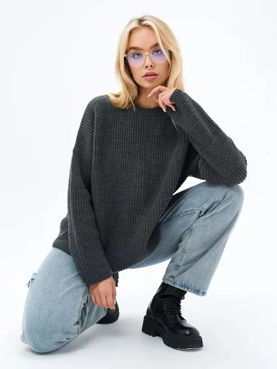 Relaxed Oversized Knit Sweater