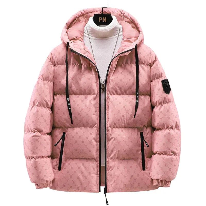 ROBERT - Veste en coton avec impression lettre allover