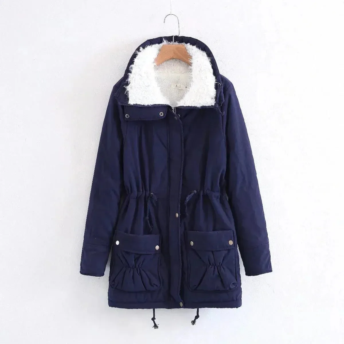Sherpa gevoerde parka met capuchon