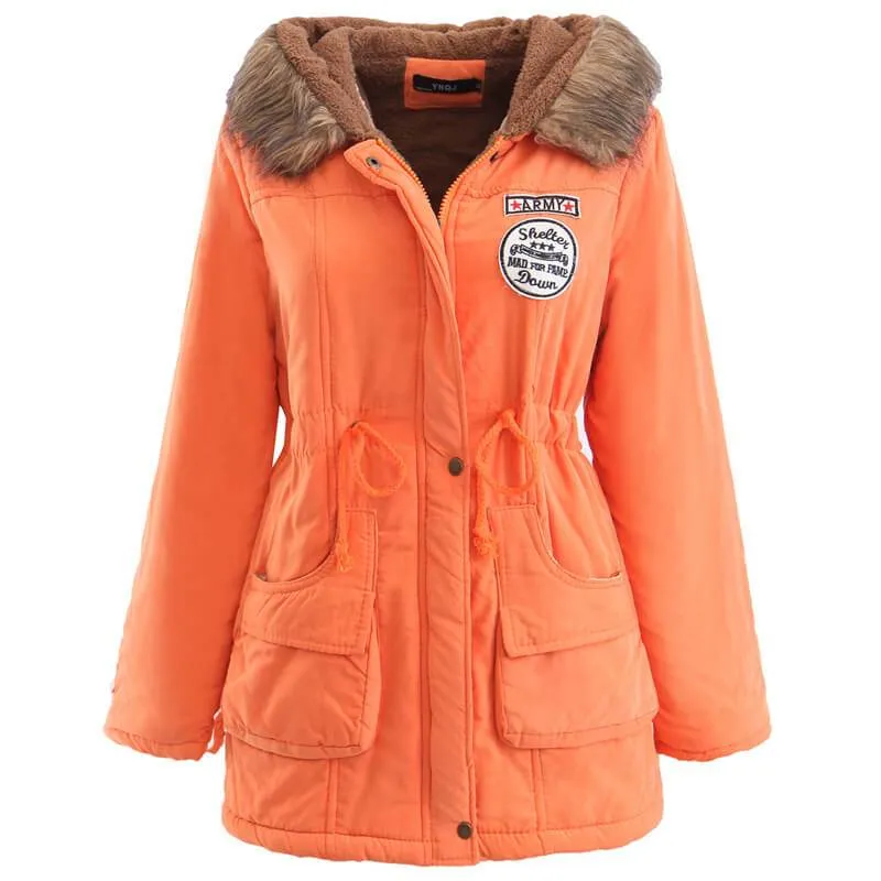 Simple Hollister Padded Parka Jacket