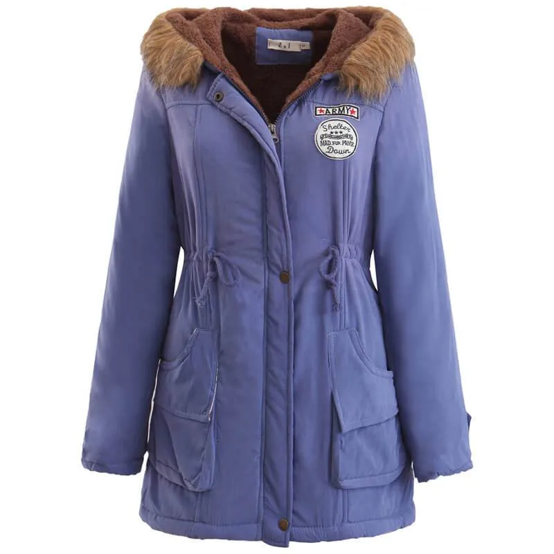 Simple Hollister Padded Parka Jacket
