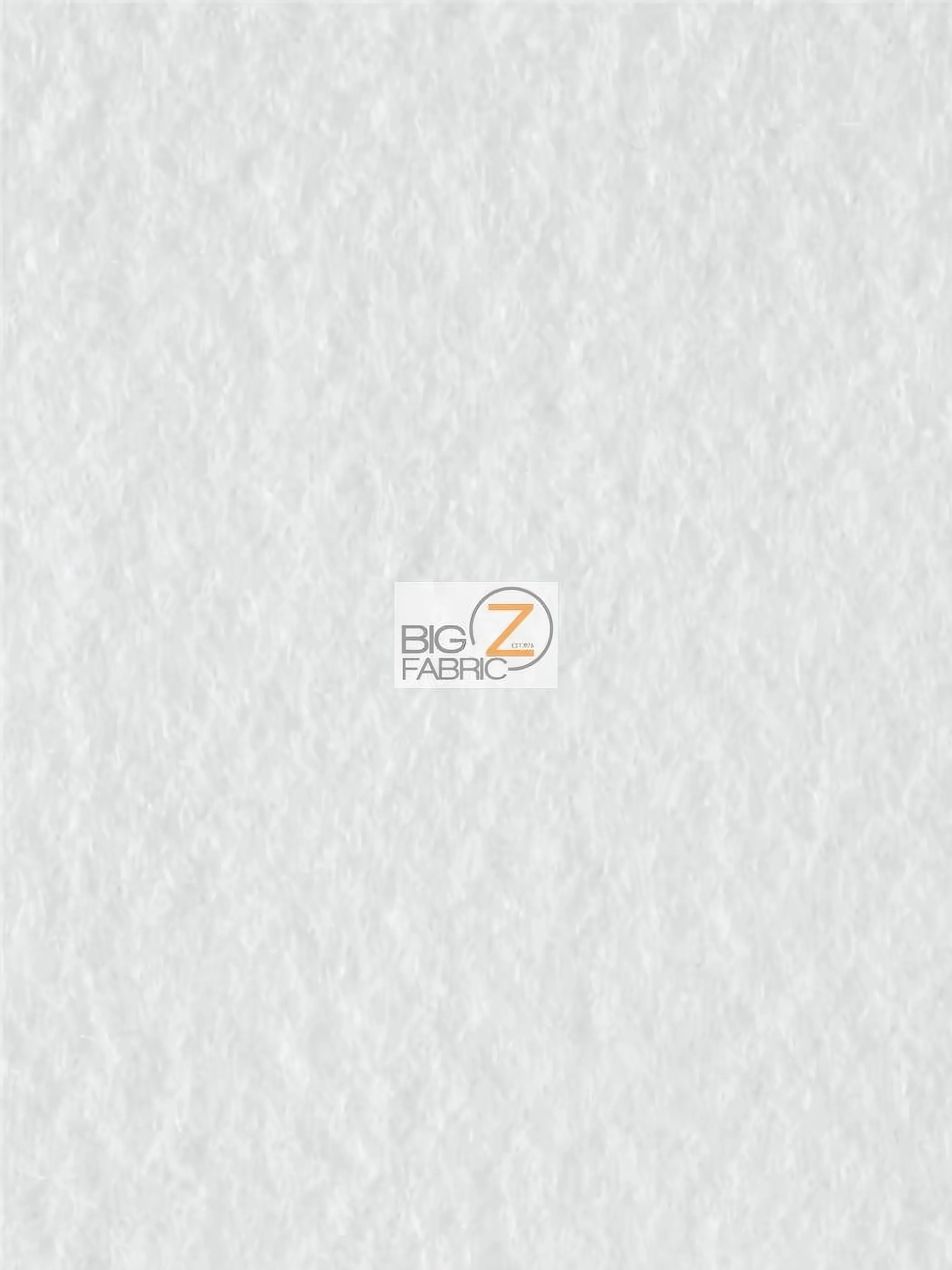Solid Fleece Fabric / White