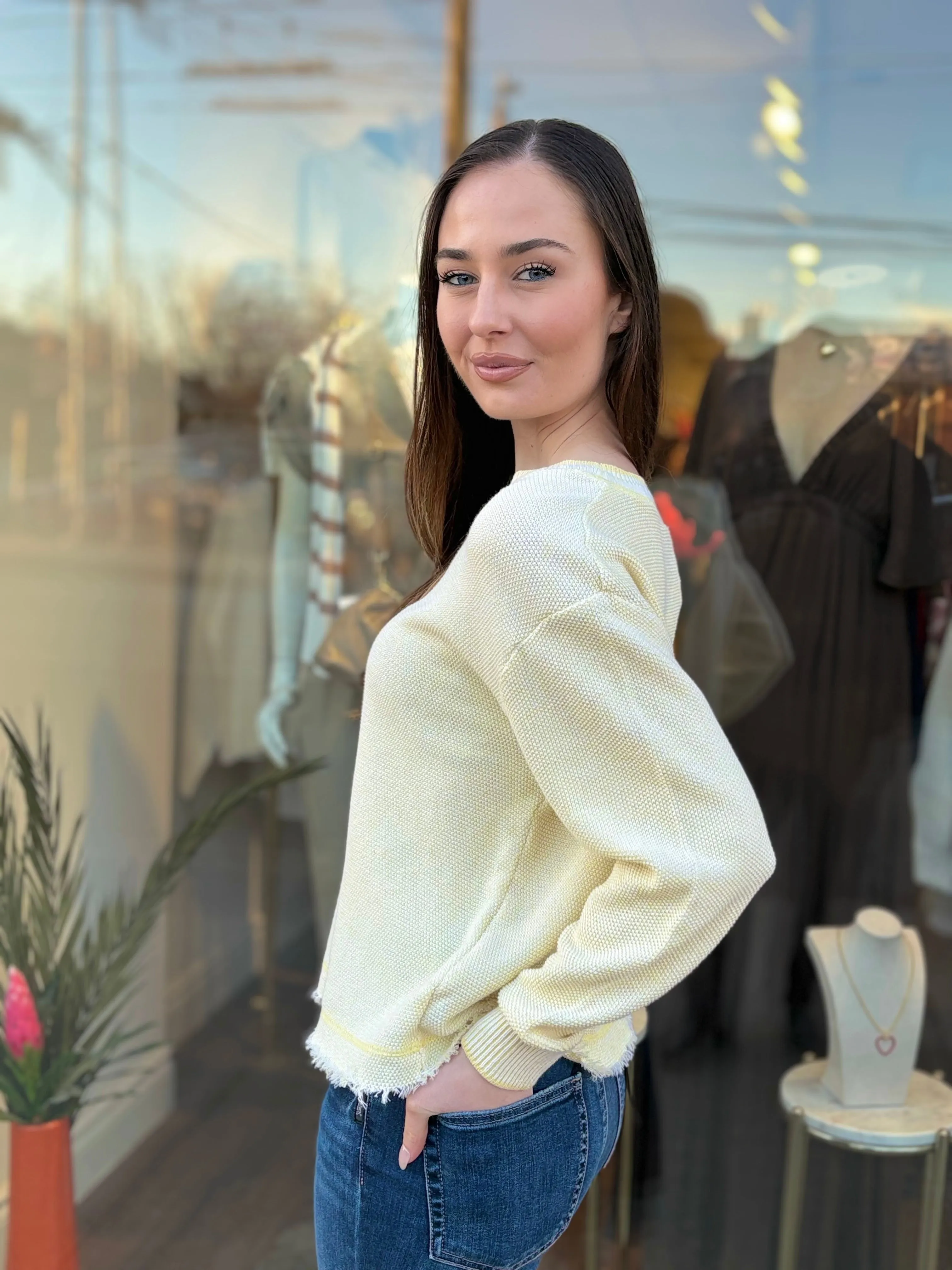 SPARROW LEMON MIX SWEATSHIRT MADEINCANAD