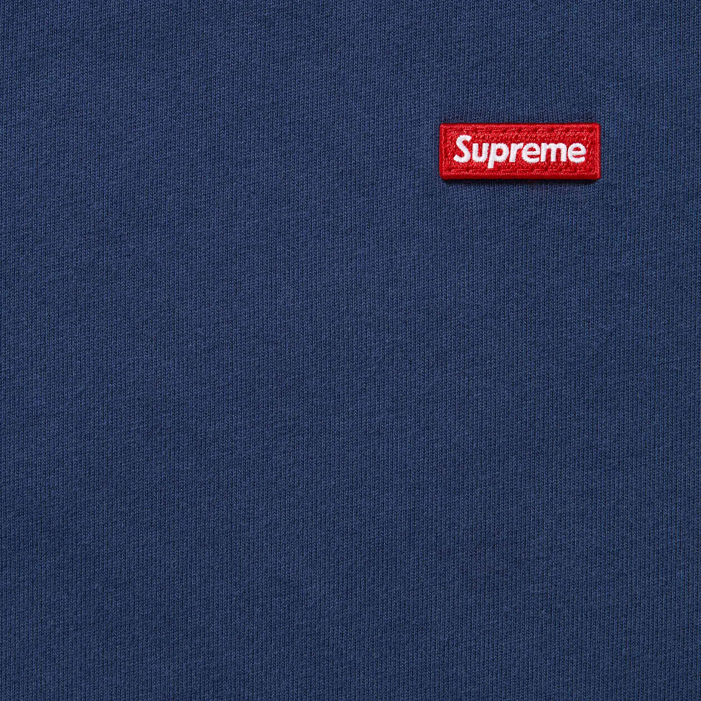 Supreme Small Box Logo Tee Navy