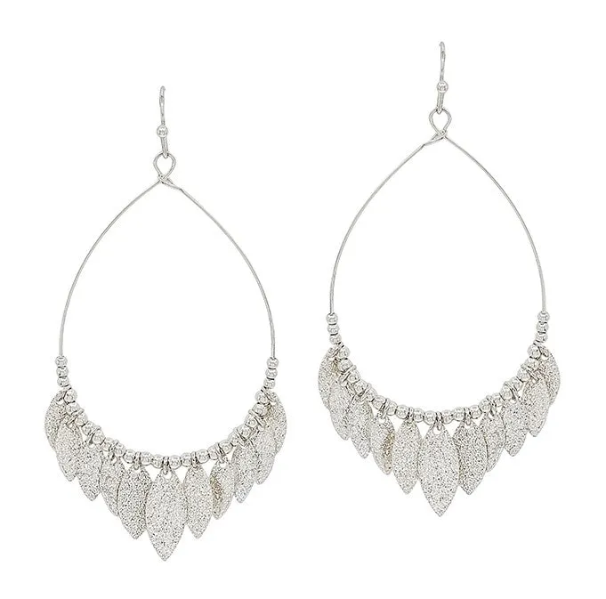 Teardrop Daydreamer Hoop Earrings