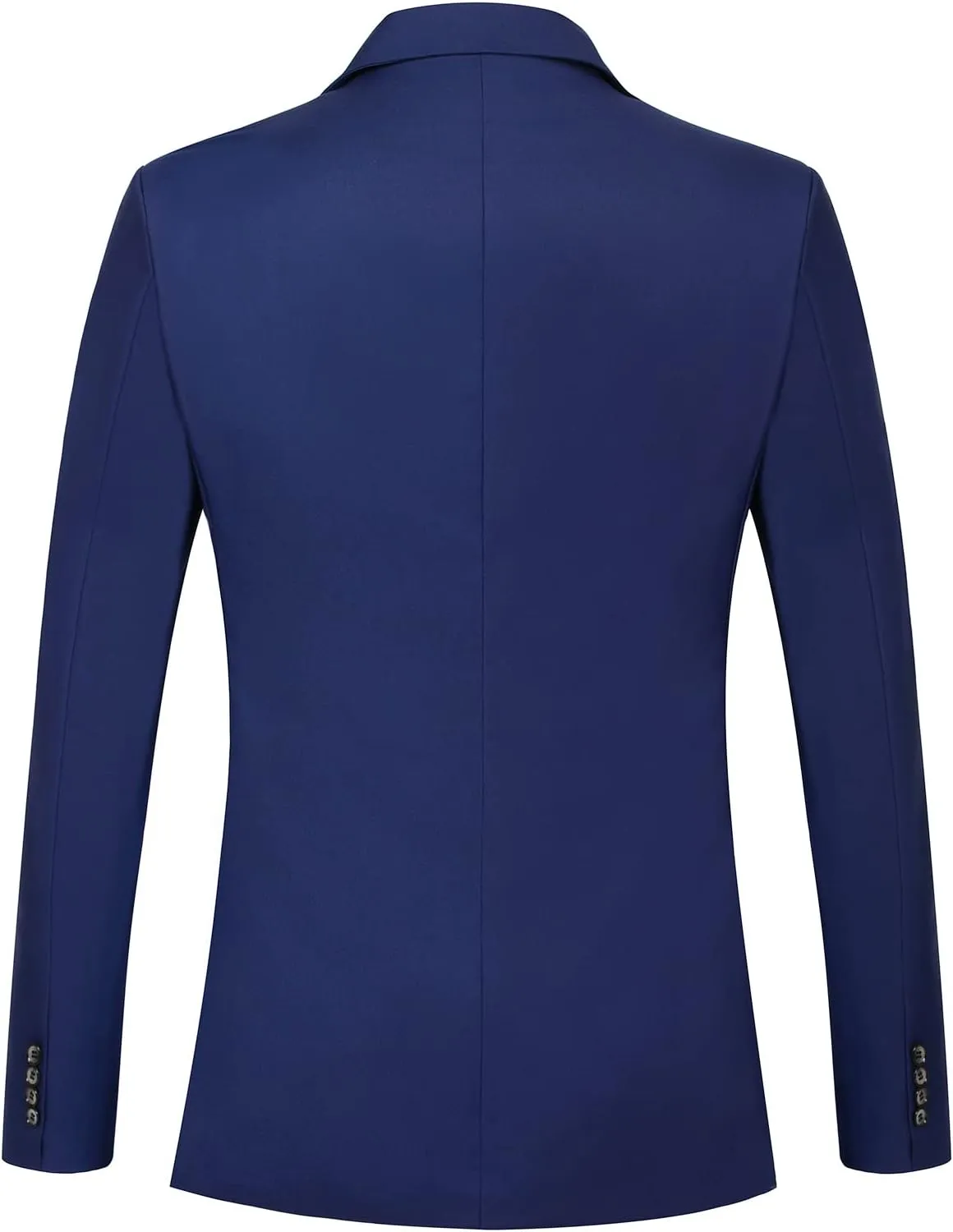 THWEI Mens Tuxedo Jacket One Button Blazer Dress Suit for Wedding Dinner Party
