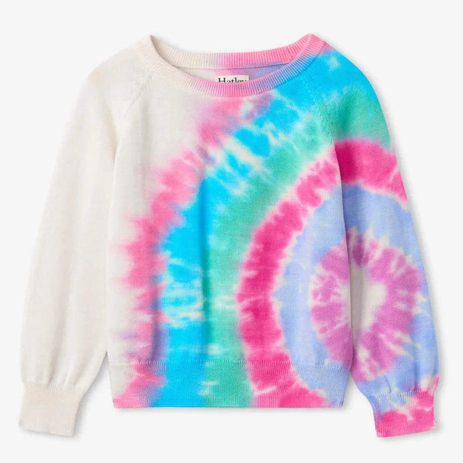Tie Dye Burst Pullover