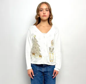 Vintage Ugly Christmas Sweaters Small | All Sizes | Tacky Christmas Sweaters | Holiday Sweaters