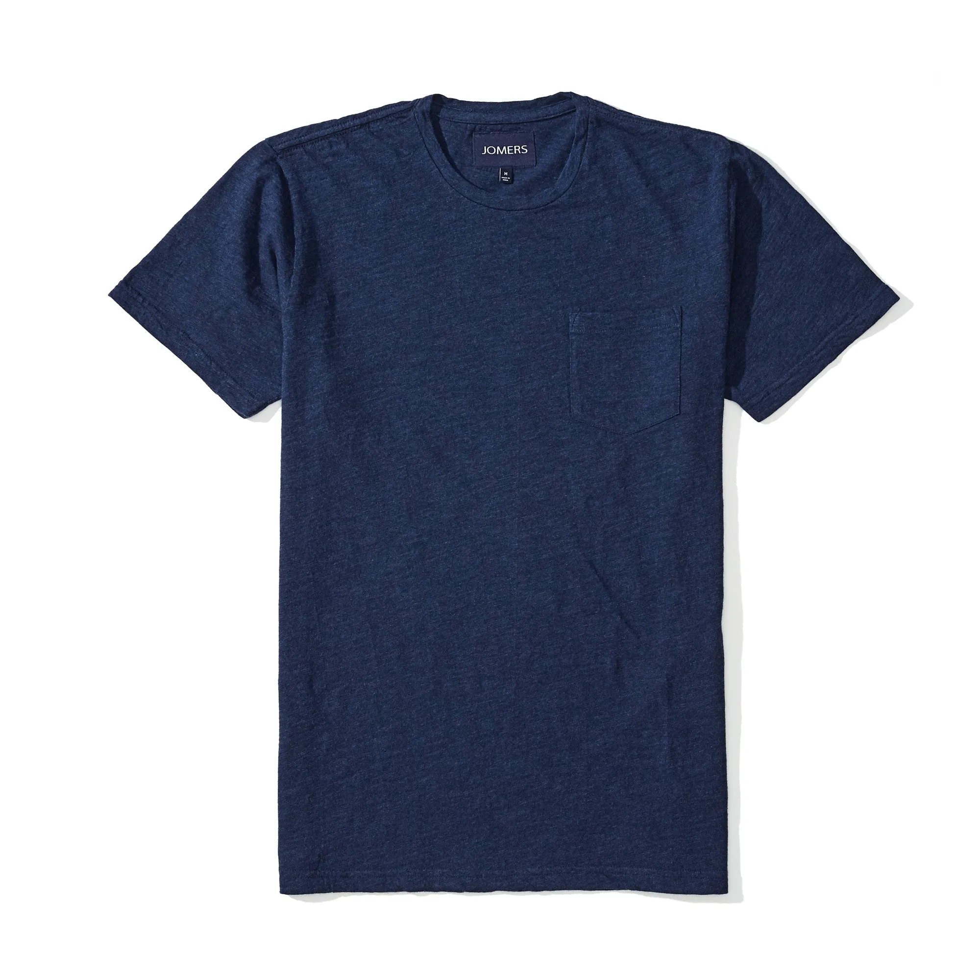 Washed Tee - Heather Blue Slub