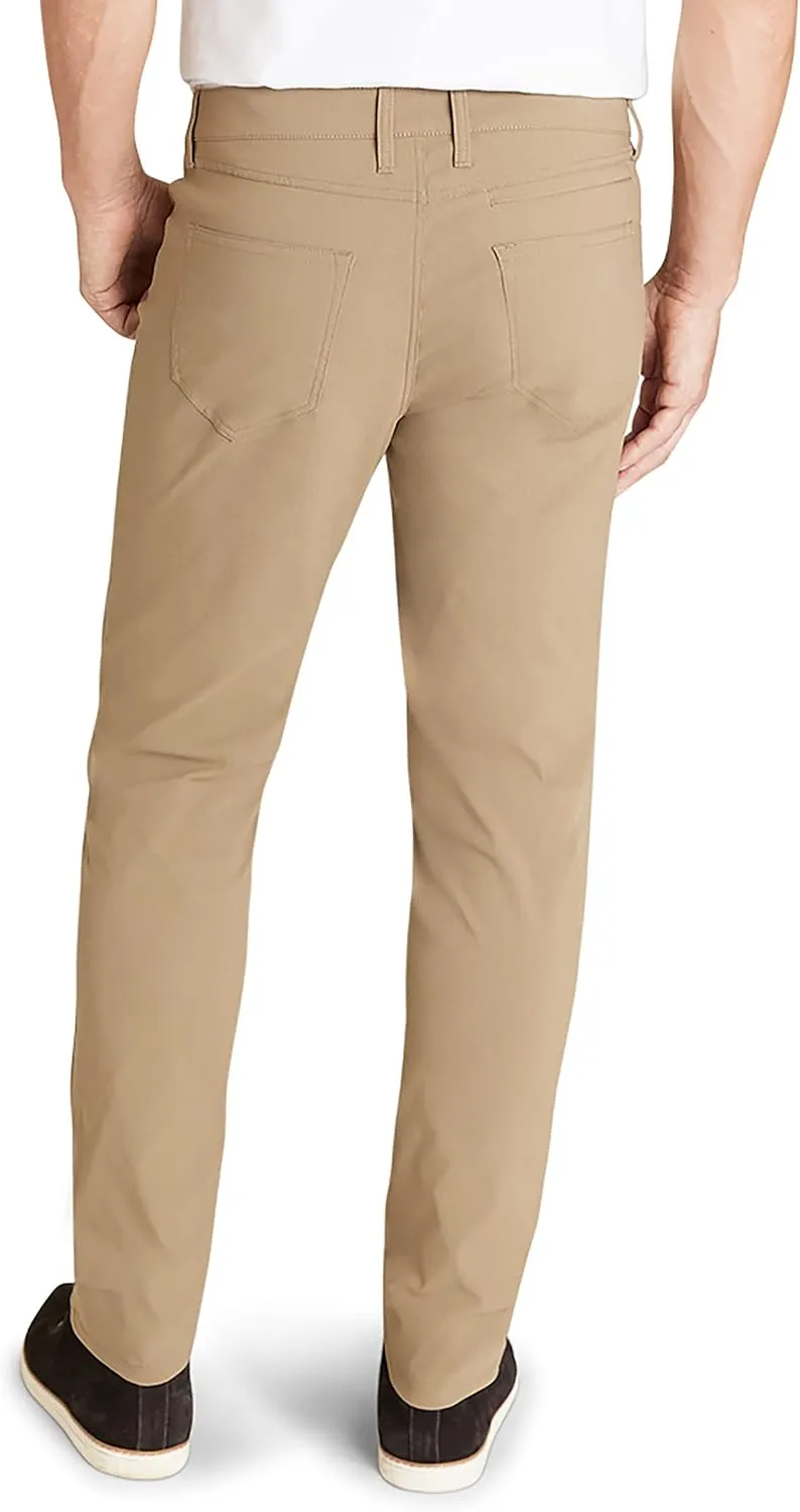 Weatherproof Vintage Hiking Pants - Men Straight Slim Fit Chino Mens Travel Pant, Lightweight Stretch Casual Pants for Men
