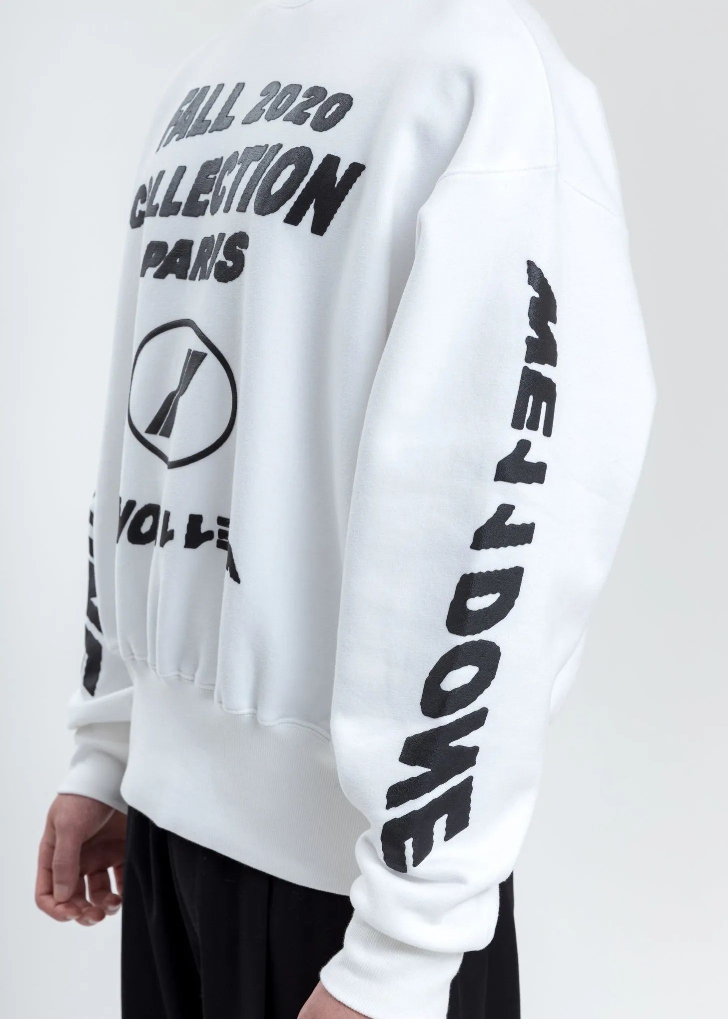 White PF20 Collection Sweater